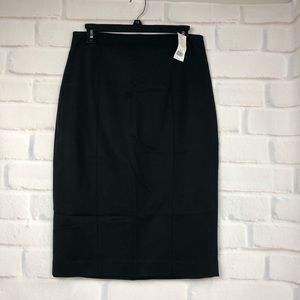Banana republic black pencil skirt